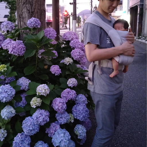 #エルゴと一緒【はじめての散歩で訪れた、思い出の場所】