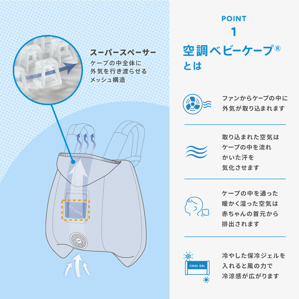 空調ベビーケープ(R)