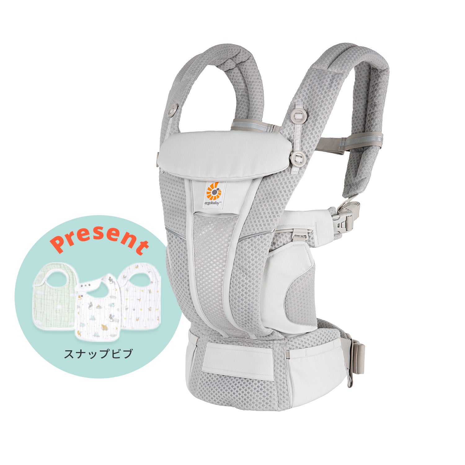 OMNI Breeze / パールグレー | エルゴベビー オンラインストア